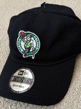 New Era Boston Celtics 9TWENTY Merino Wool Strapback Adjustable Hat NBA OSFM NWT